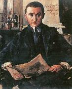 Lovis Corinth, Portrait Wolfgang Gurlitt